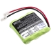 Compatible battery replacement for Universal 2/3AAA X 3