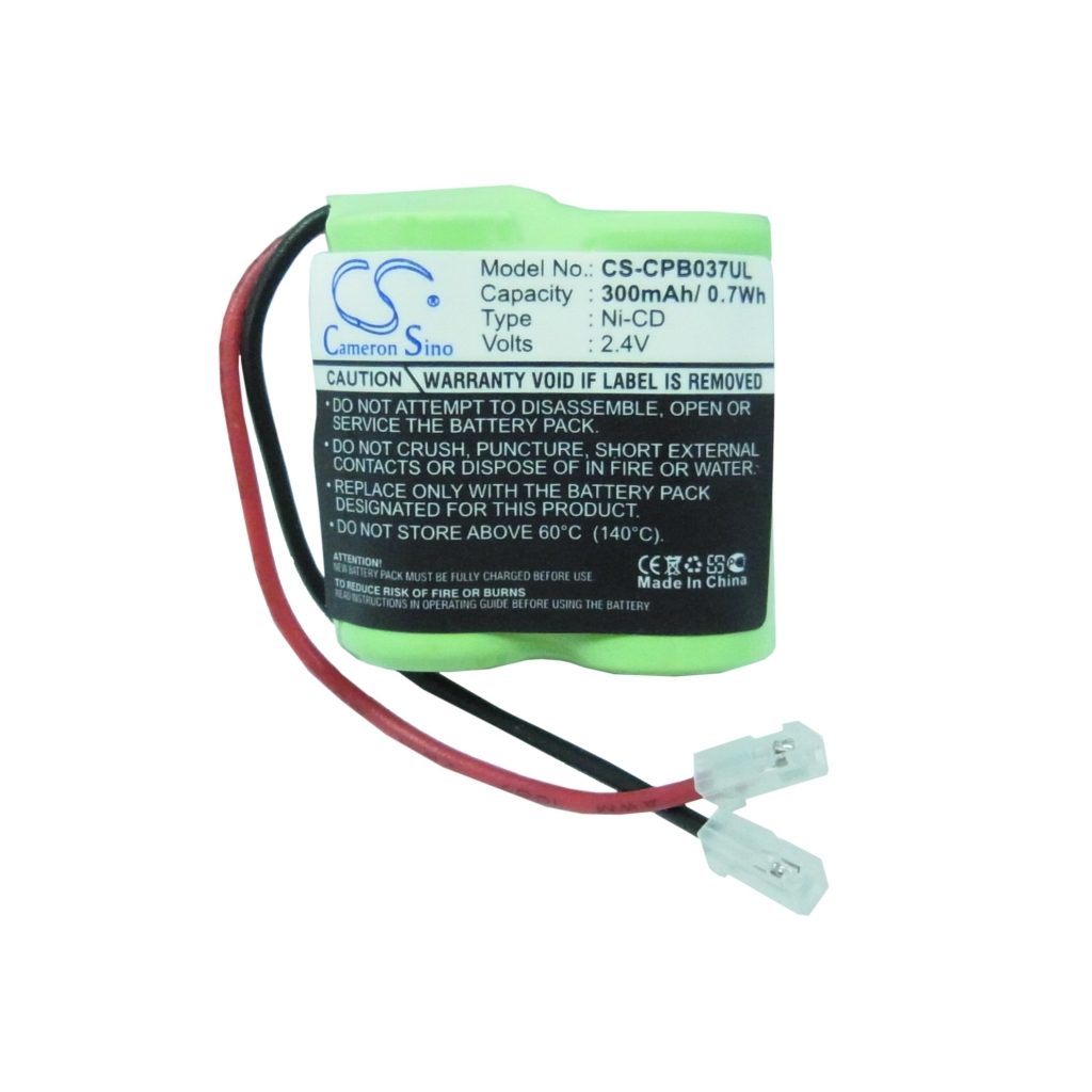 Compatible battery replacement for Universal 2/3AA X 2