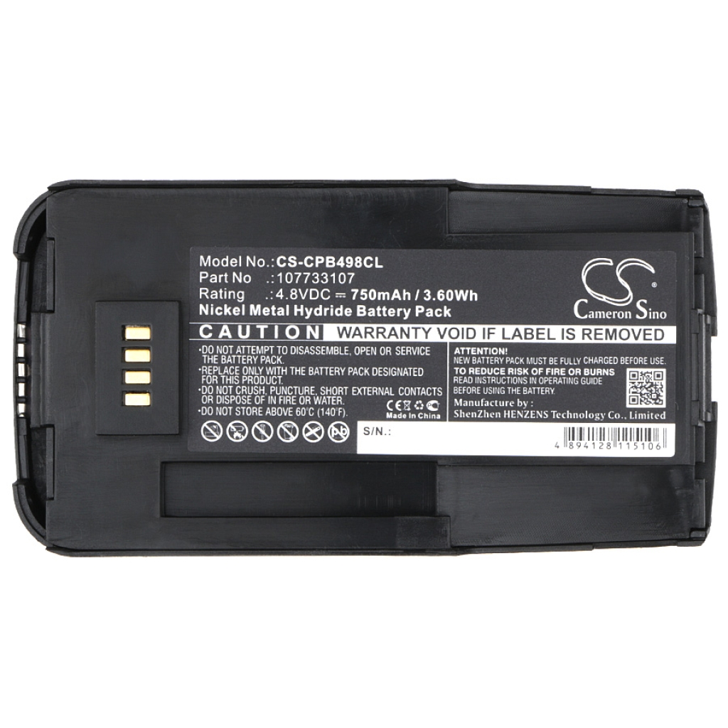 Batteries Remplace 107733107