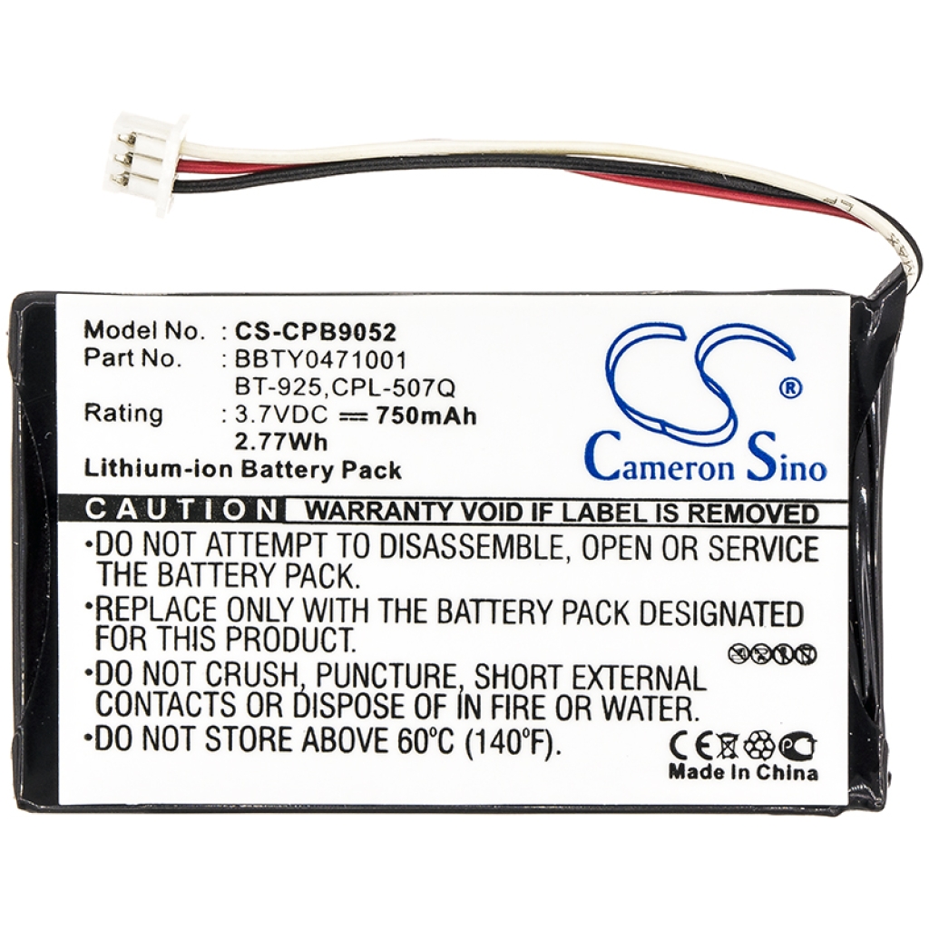 Batterie de téléphone sans fil Uniden CS-CPB9052