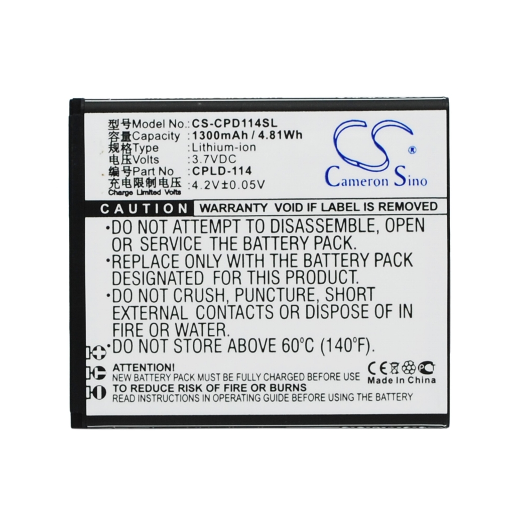 Battery Replaces CPLD-114