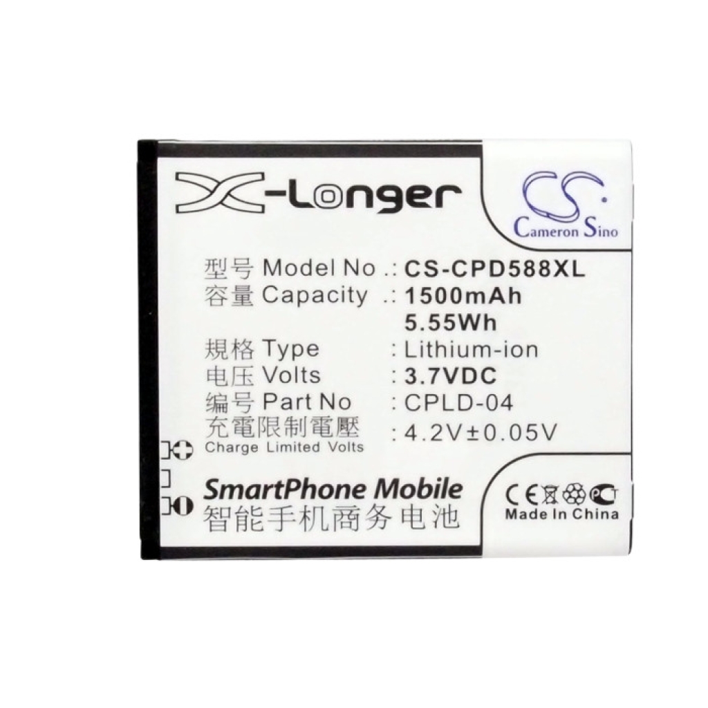 Mobile Phone Battery Coolpad CS-CPD588XL