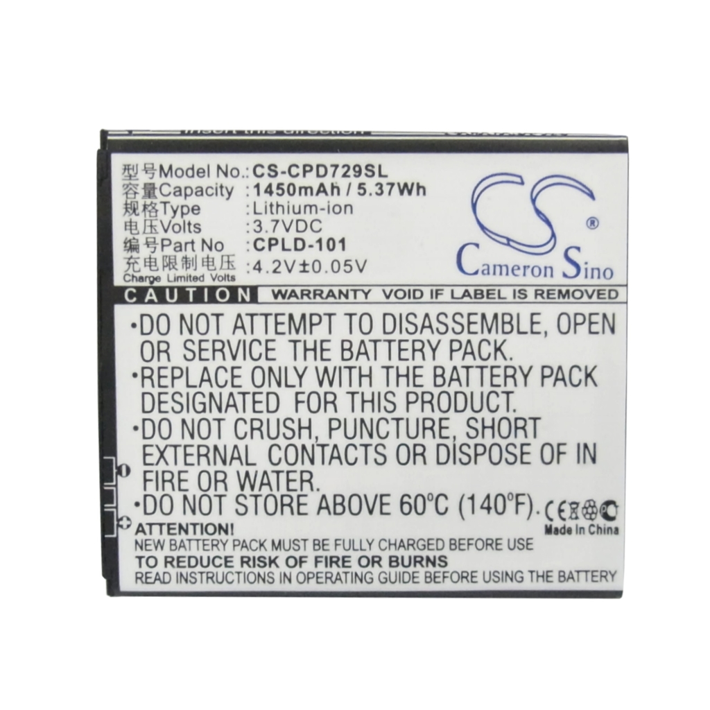 Battery Replaces CPLD-101