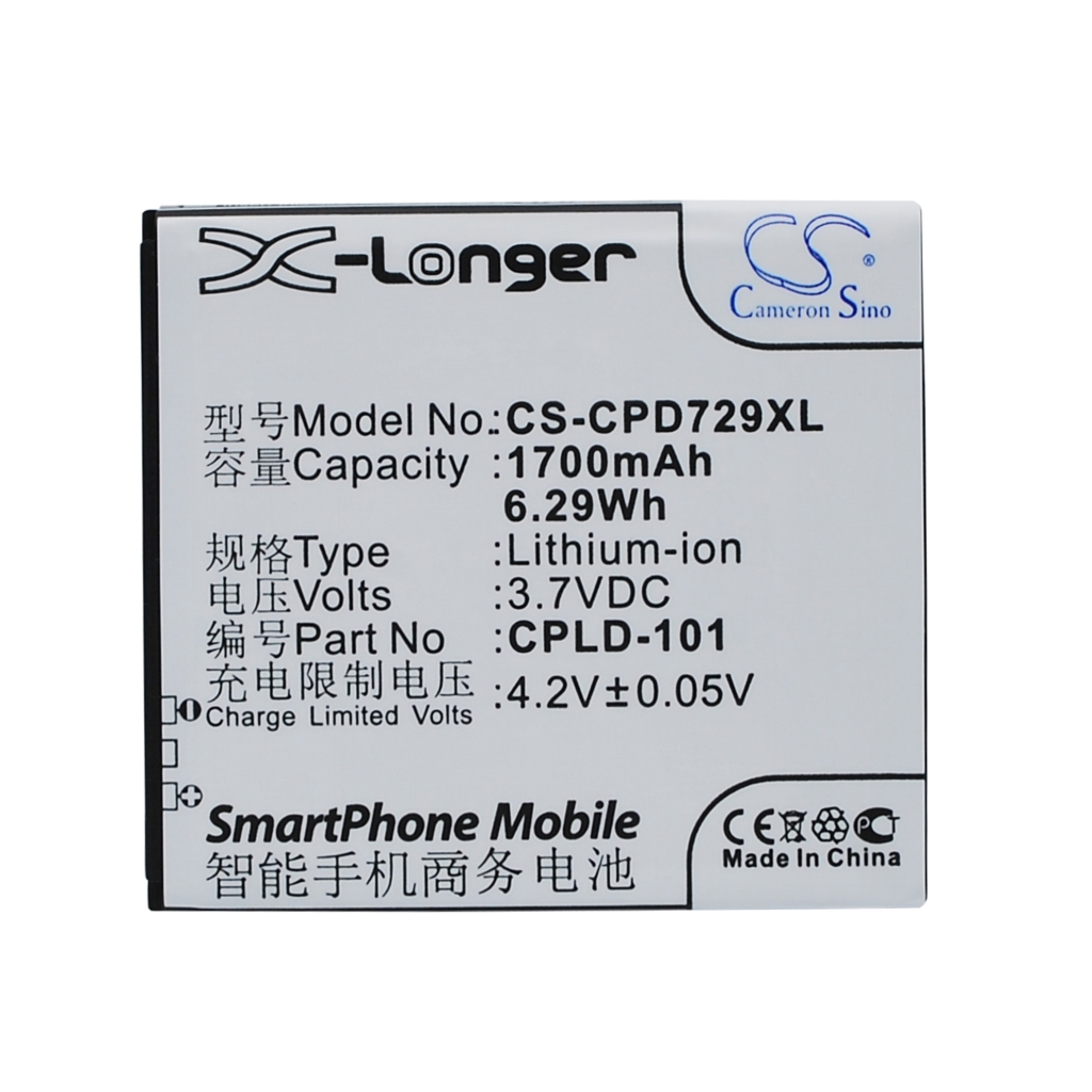 Mobile Phone Battery Coolpad 7290