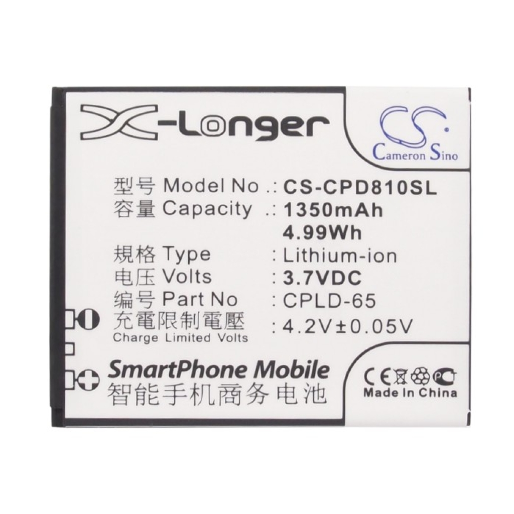 Mobile Phone Battery Coolpad 8810