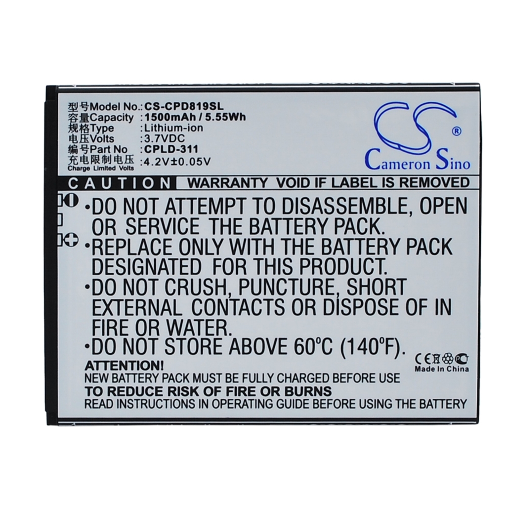 Batteries Remplace CPLD-311