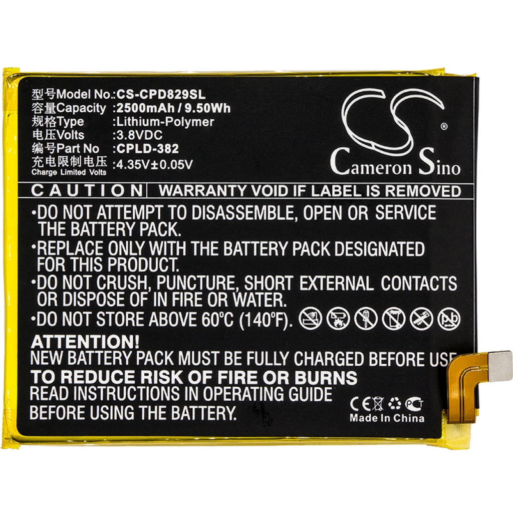 Mobile Phone Battery Coolpad CS-CPD829SL