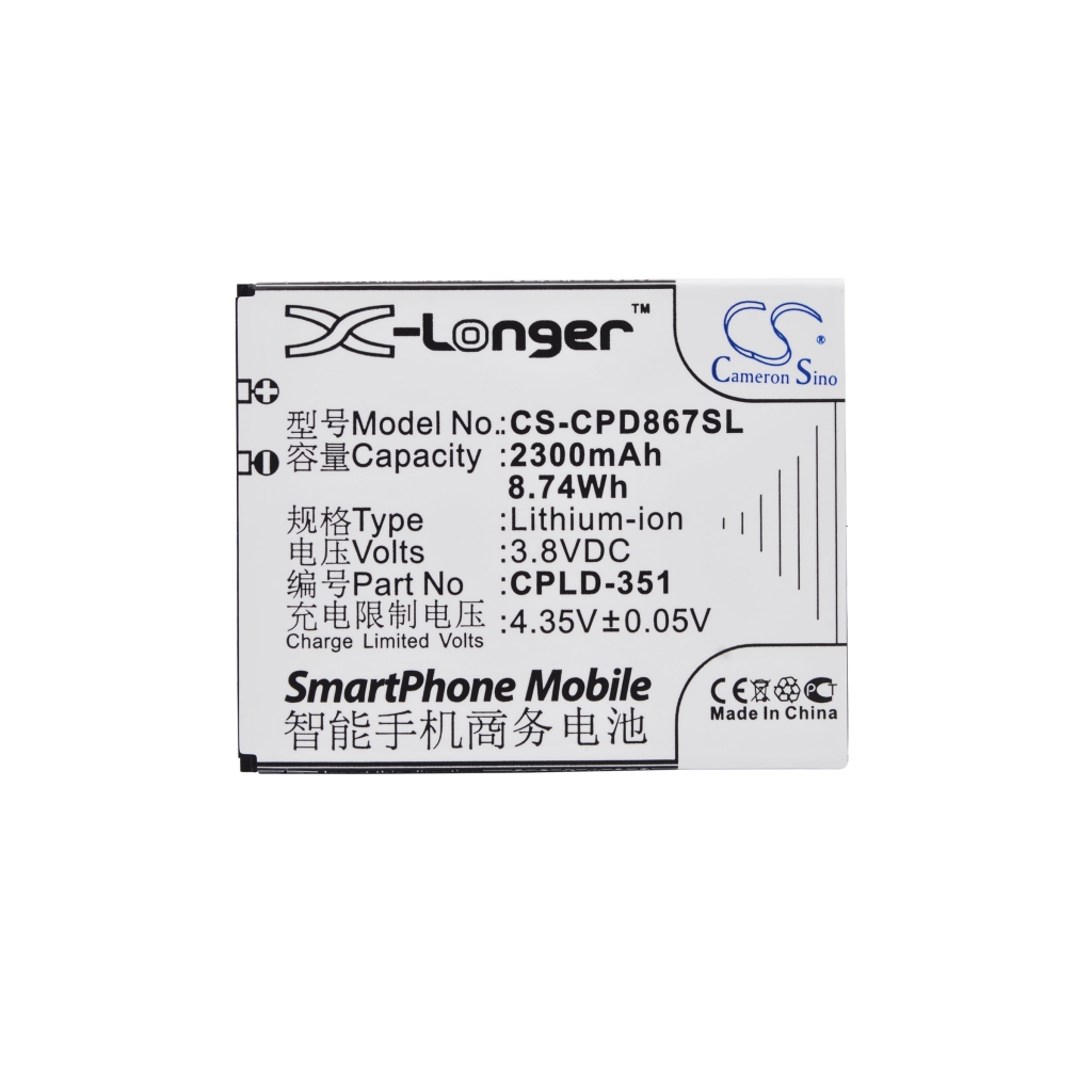 Mobile Phone Battery Micromax CS-CPD867SL