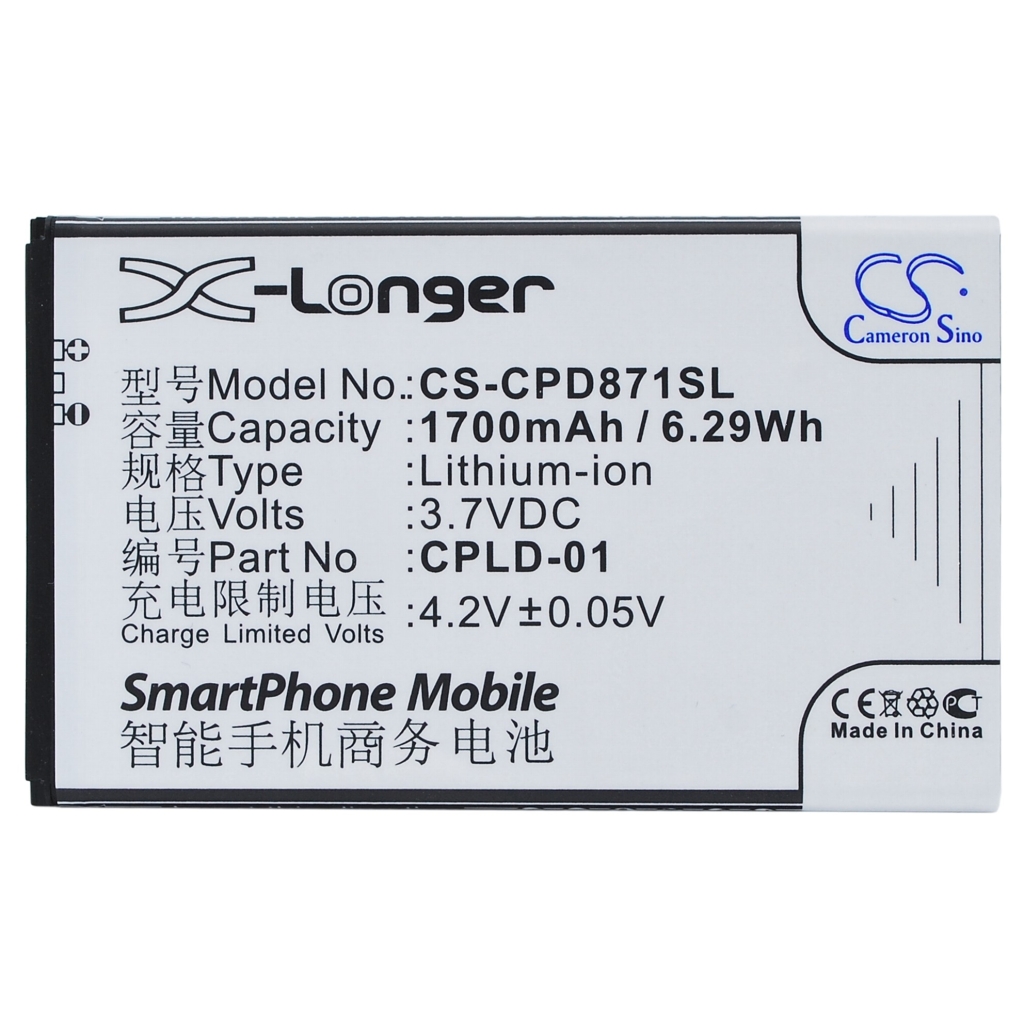 Mobile Phone Battery Coolpad CS-CPD871SL