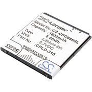 CS-CPD886SL<br />Batterie pour  remplace la batterie CPLD-315