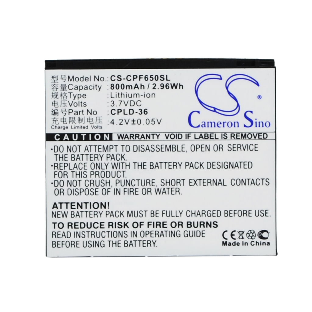 Battery Replaces CPLD-36