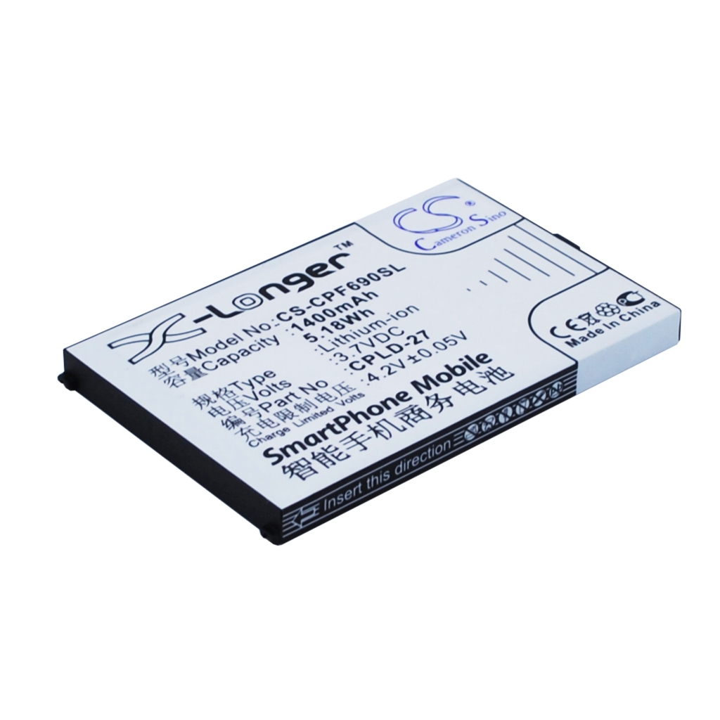 Batterie de téléphone portable Coolpad CS-CPF690SL