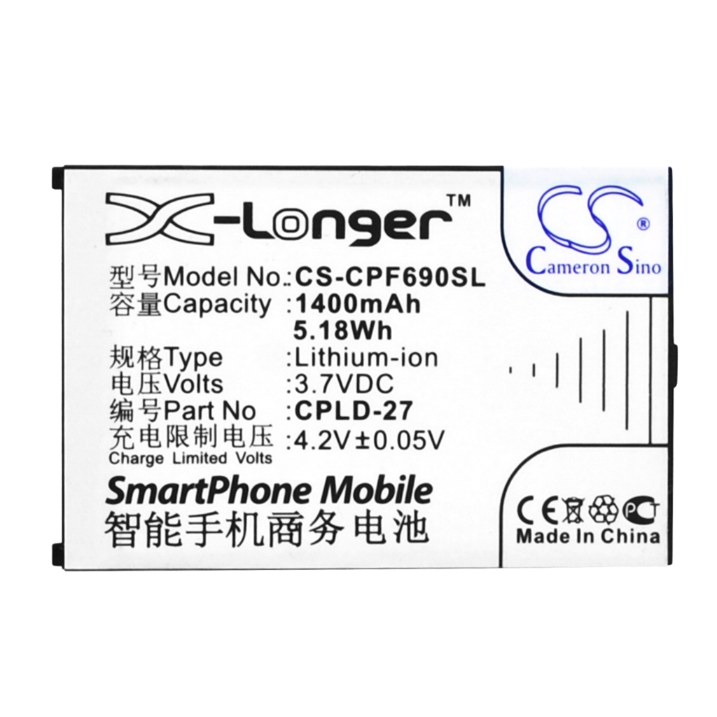 Mobile Phone Battery Coolpad 6268