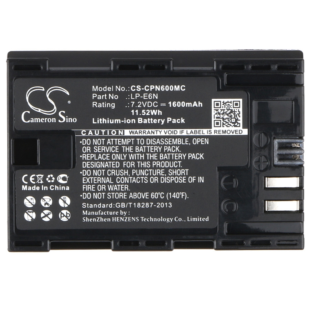 Batteries Remplace LP-E6N