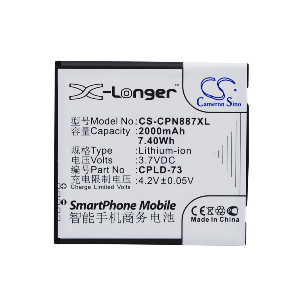 Mobile Phone Battery Coolpad CS-CPN887XL