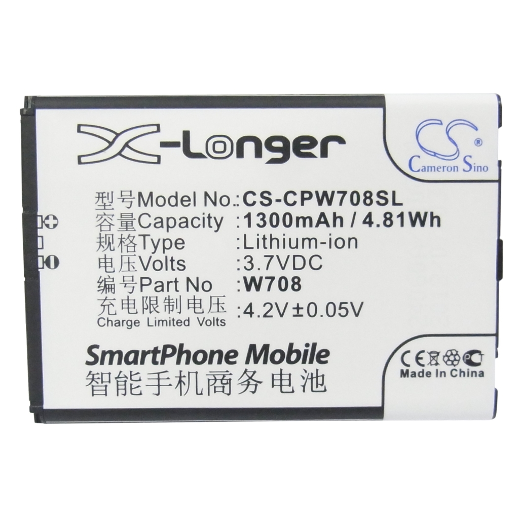 Mobile Phone Battery Coolpad W708