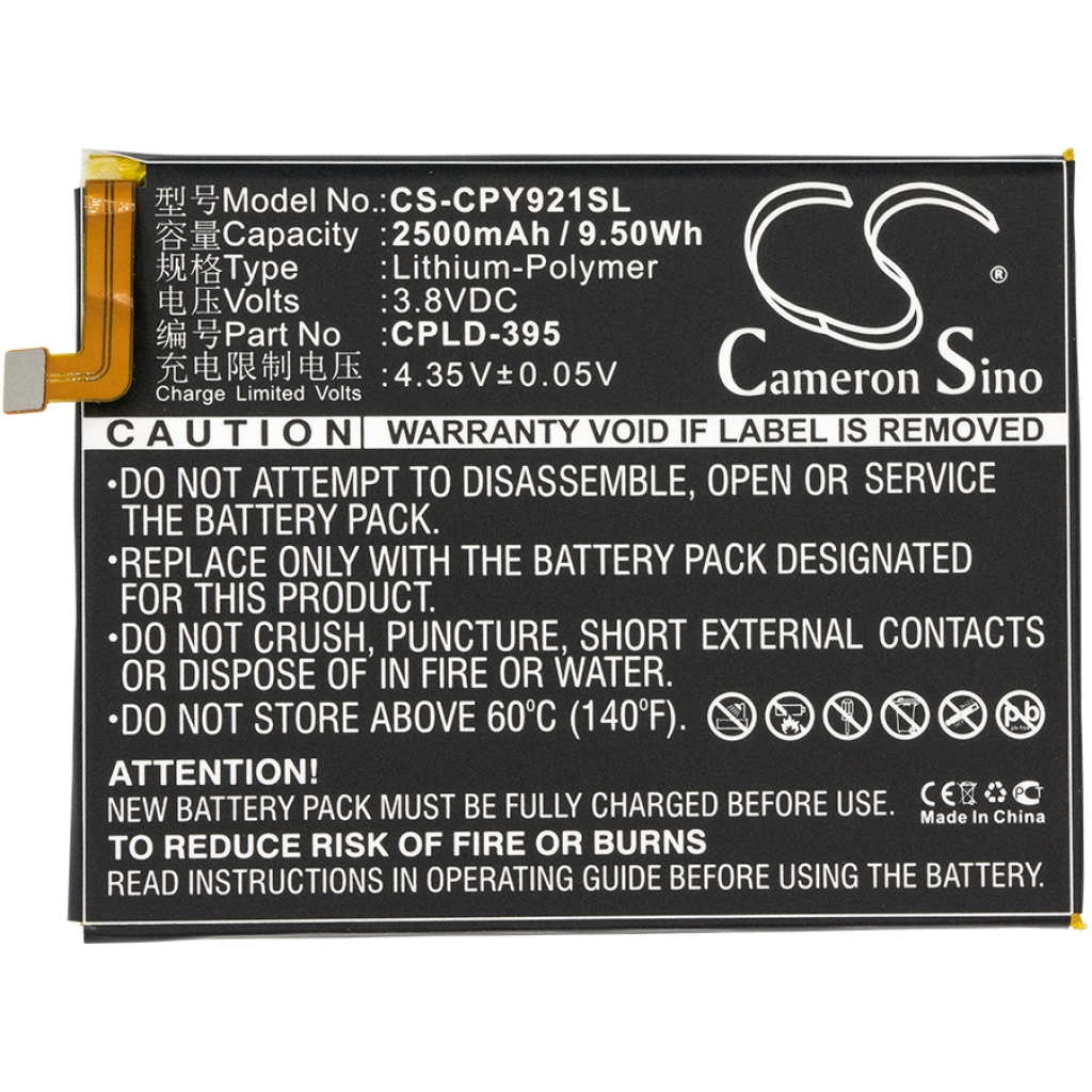 Batterie de téléphone portable Coolpad CS-CPY921SL