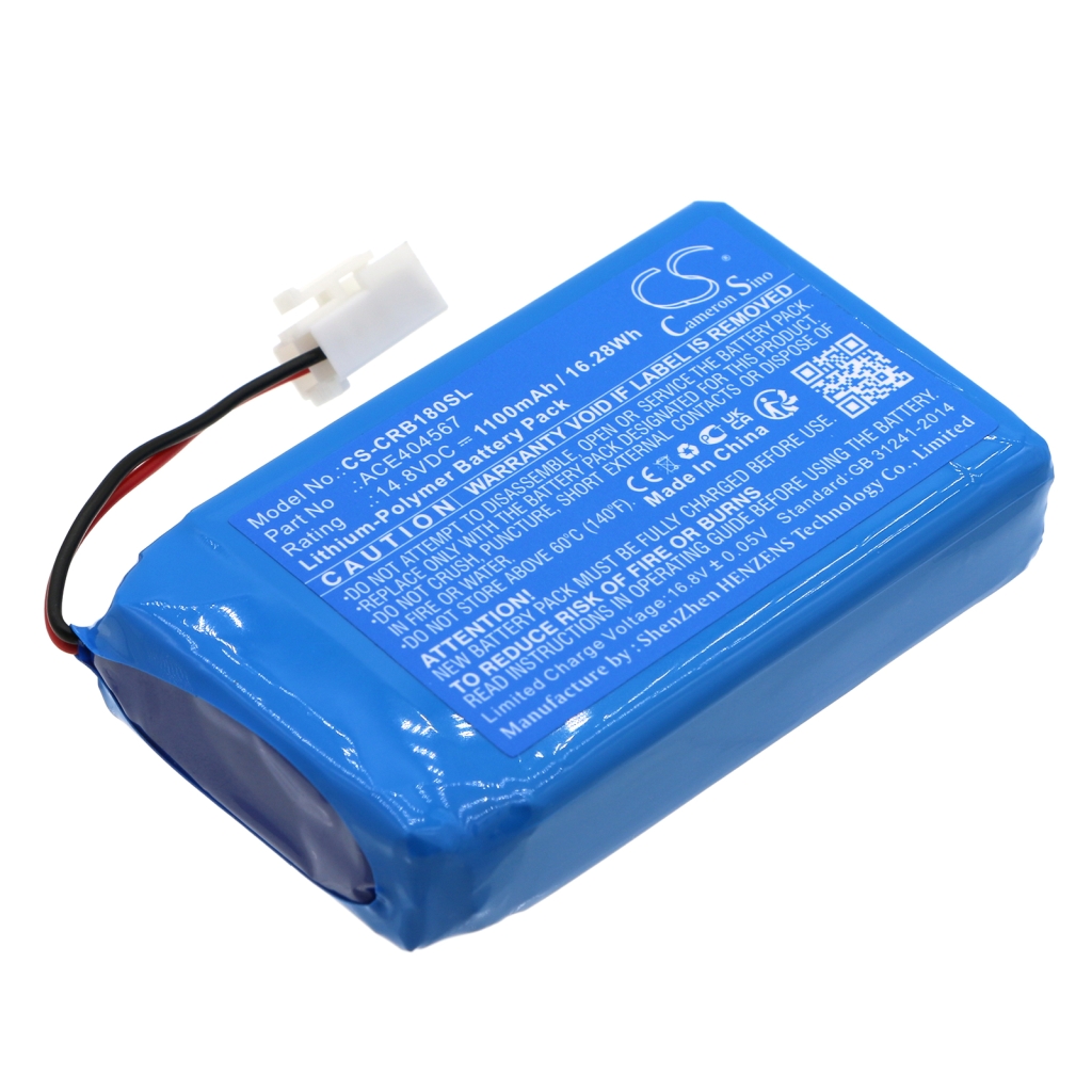 Compatible battery replacement for COBRA ACE404567