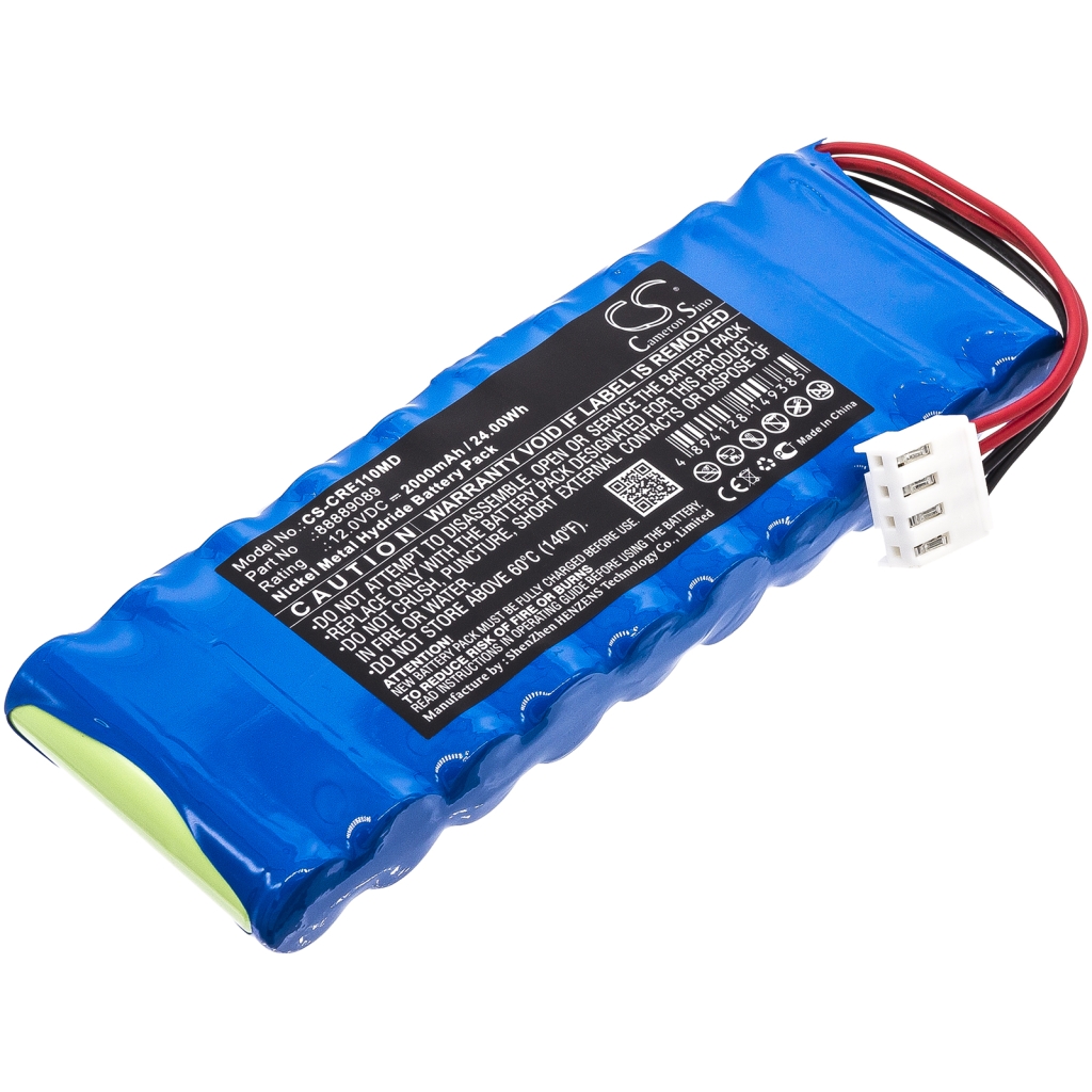 Compatible battery replacement for Carewell 88889089