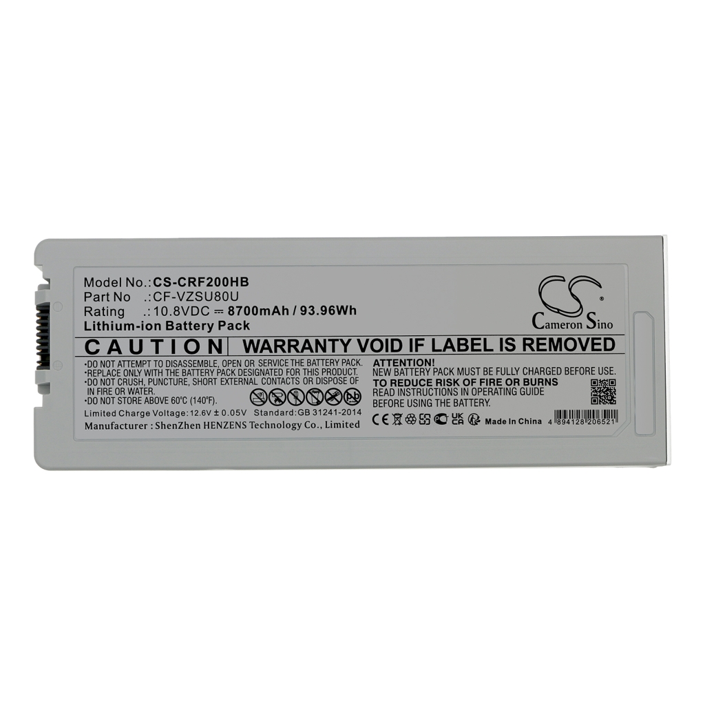 Notebook battery Panasonic Toughbook CF-C2 MK1