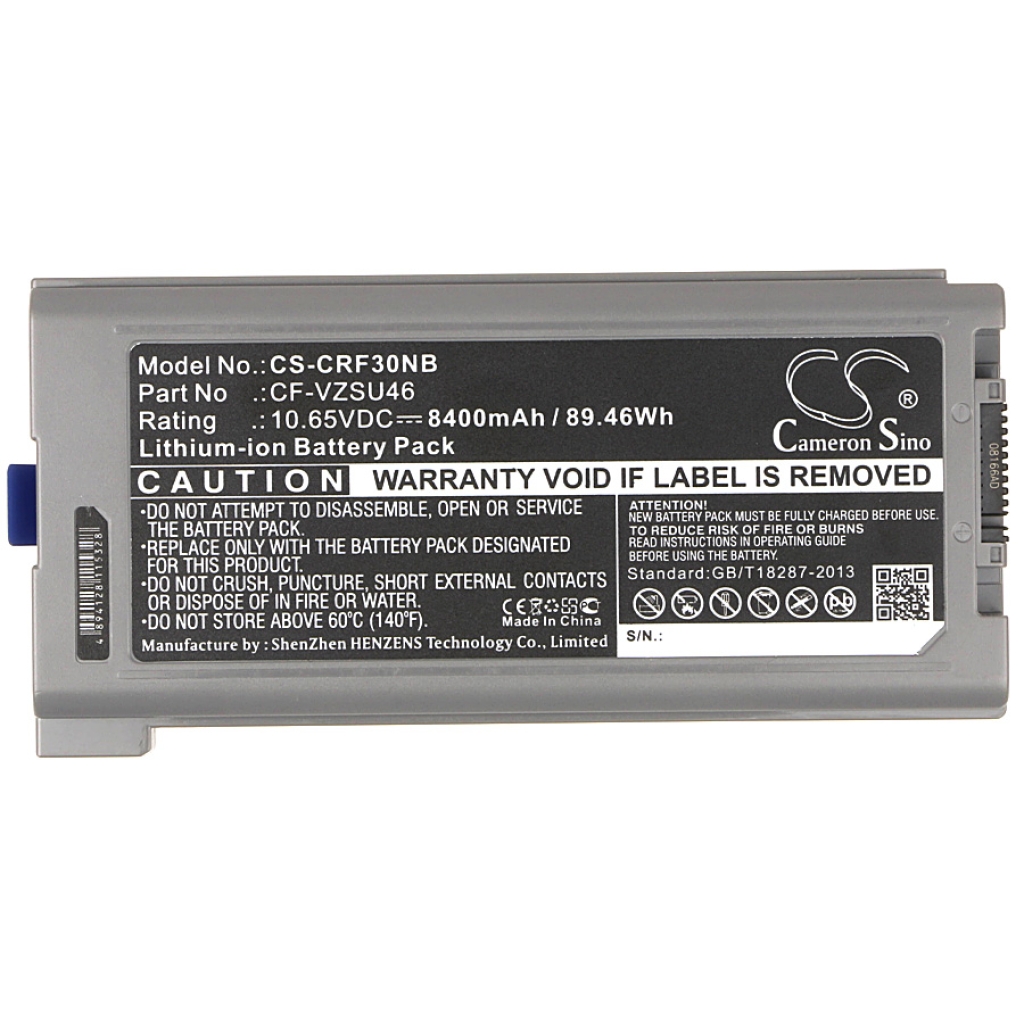 Batterie pour ordinateur portable Panasonic Toughbook CF-30