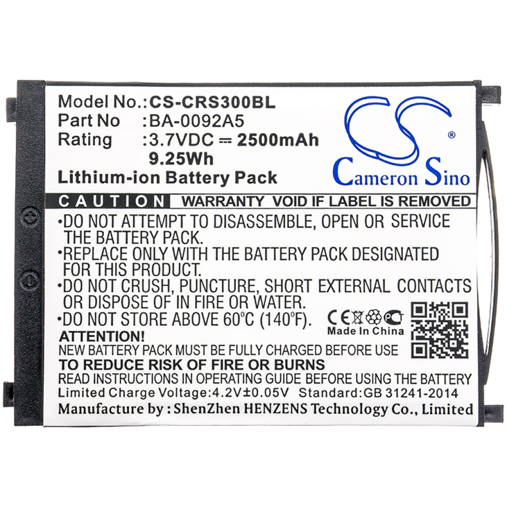 Battery Replaces BA-0093A0