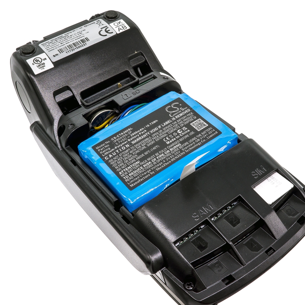 Batteries Terminal de paiement Batterie CS-CTA300SL