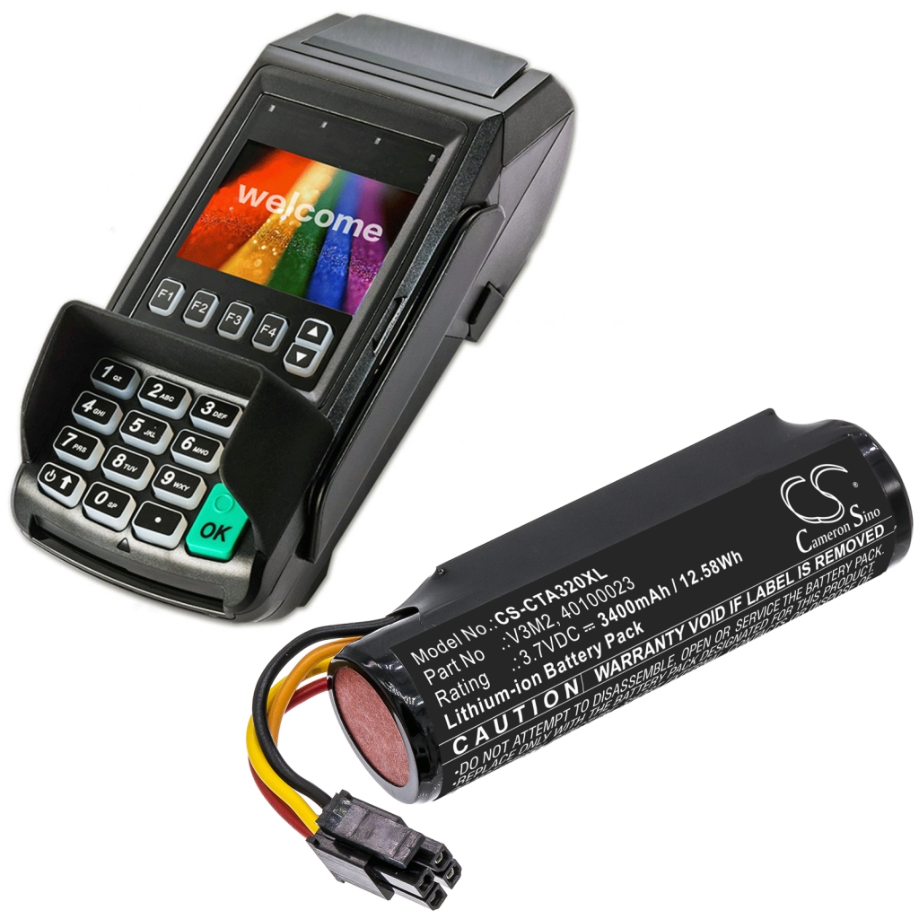 Payment Terminal Battery Dejavoo CS-CTA320XL