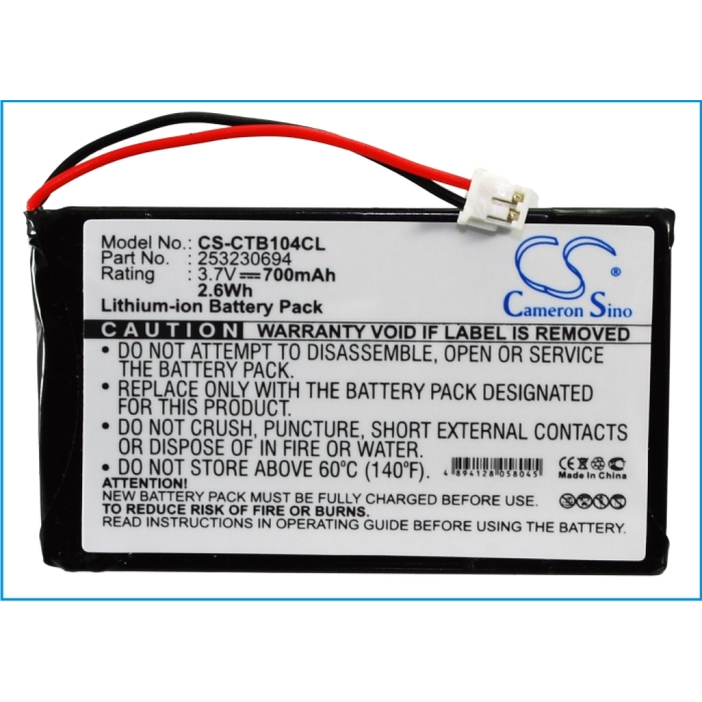 Battery Replaces CTB104