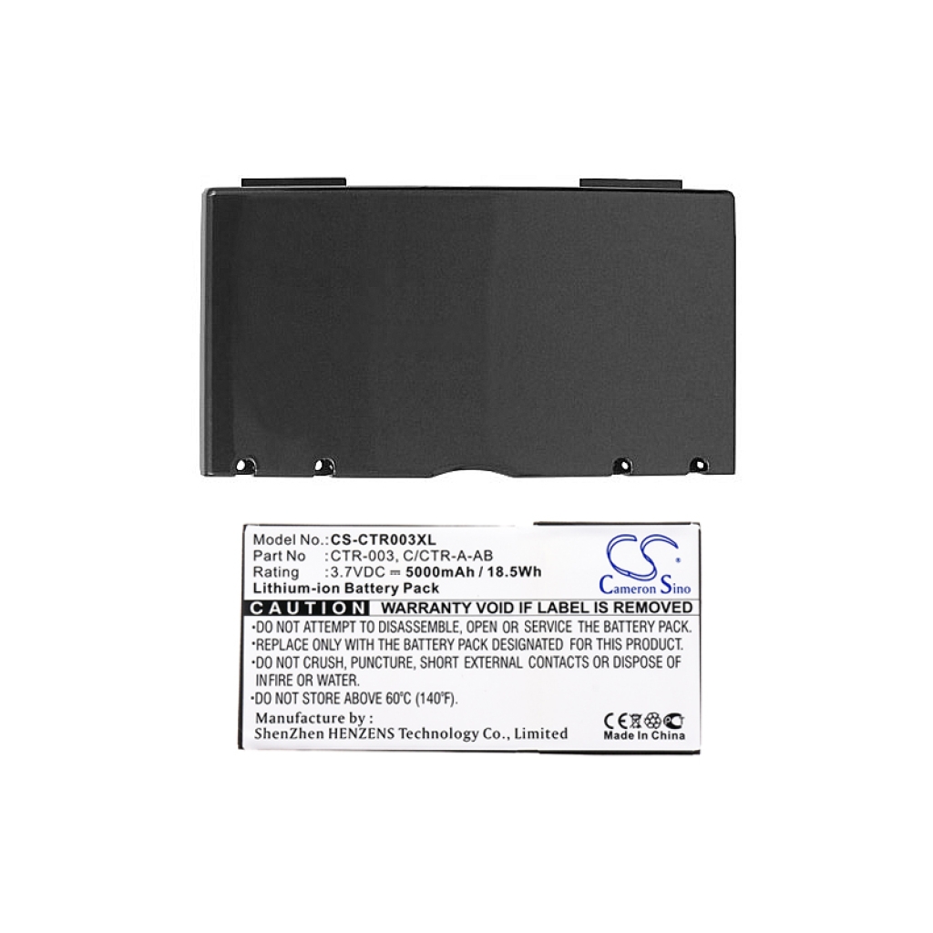 Game, PSP, NDS Battery Nintendo CTR-001