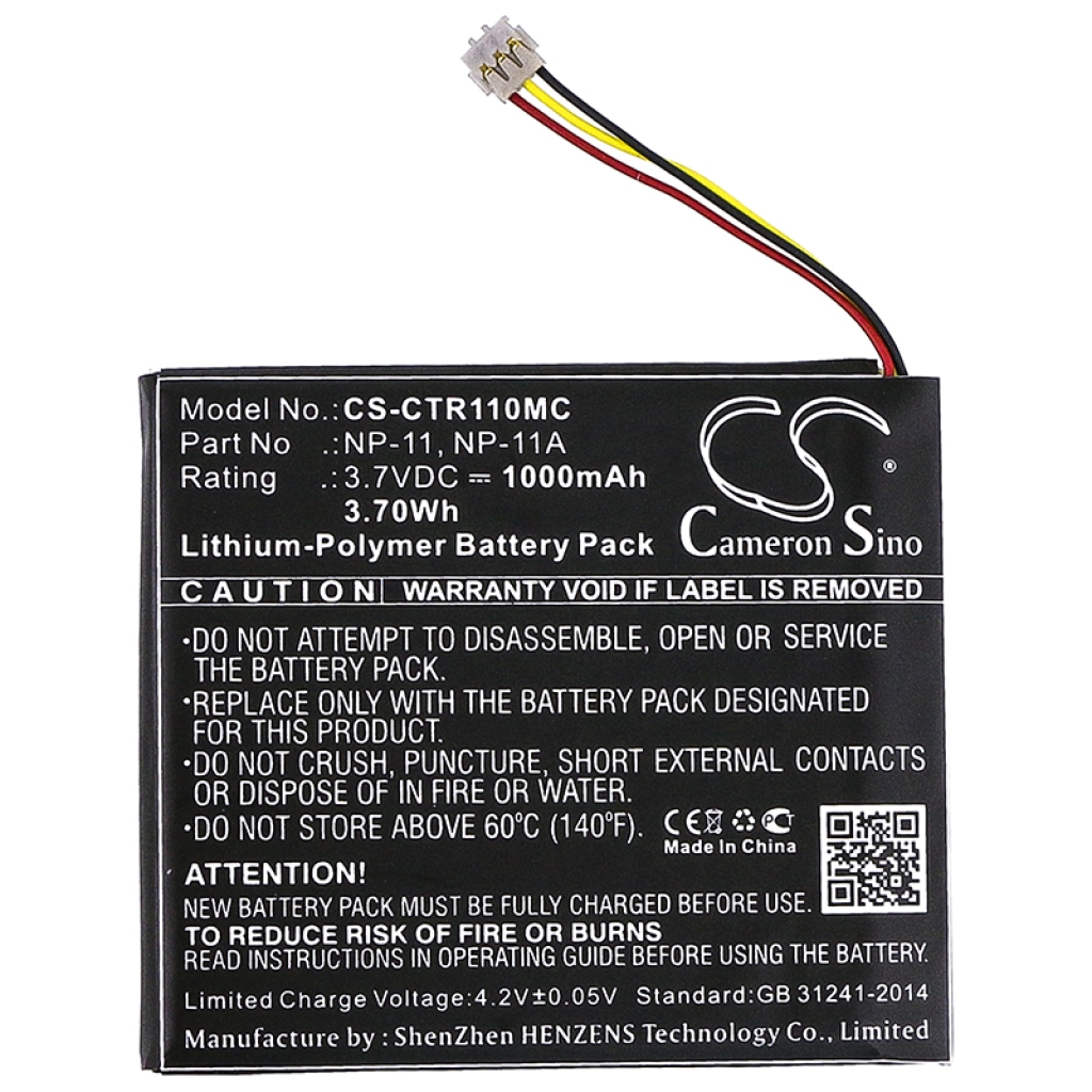 Battery Replaces LIS1639CSPC