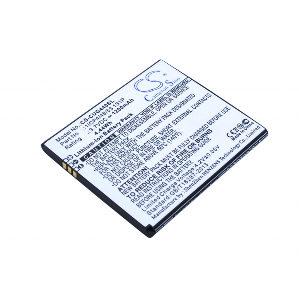 Battery Replaces 1ICP4/48/53 1S1P