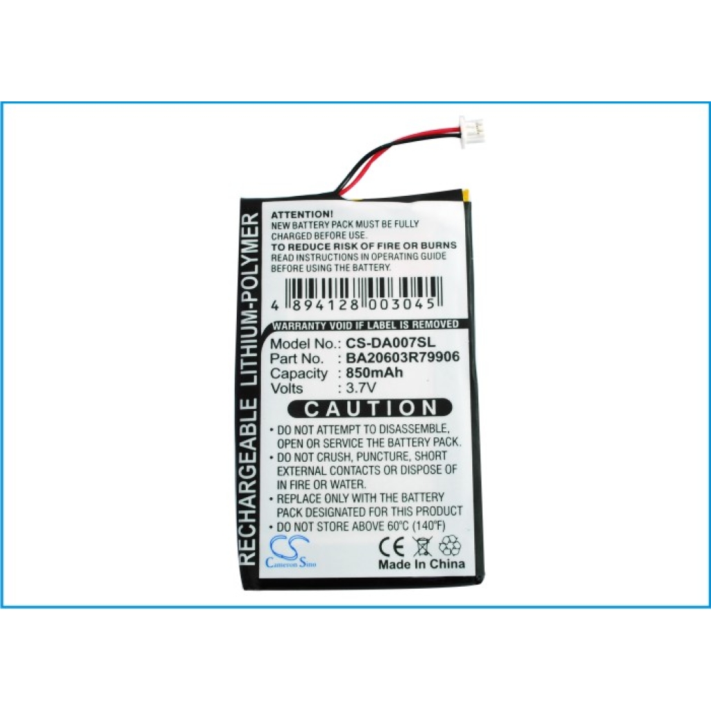 Compatible battery replacement for CREATIVE BA20603R79906