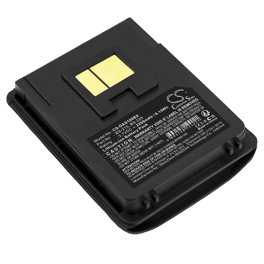 Code à barres, Scanner Batterie du scanner Datalogic CS-DAS100BX