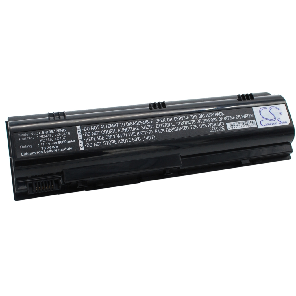 Batterie pour ordinateur portable DELL CS-DBE120HB