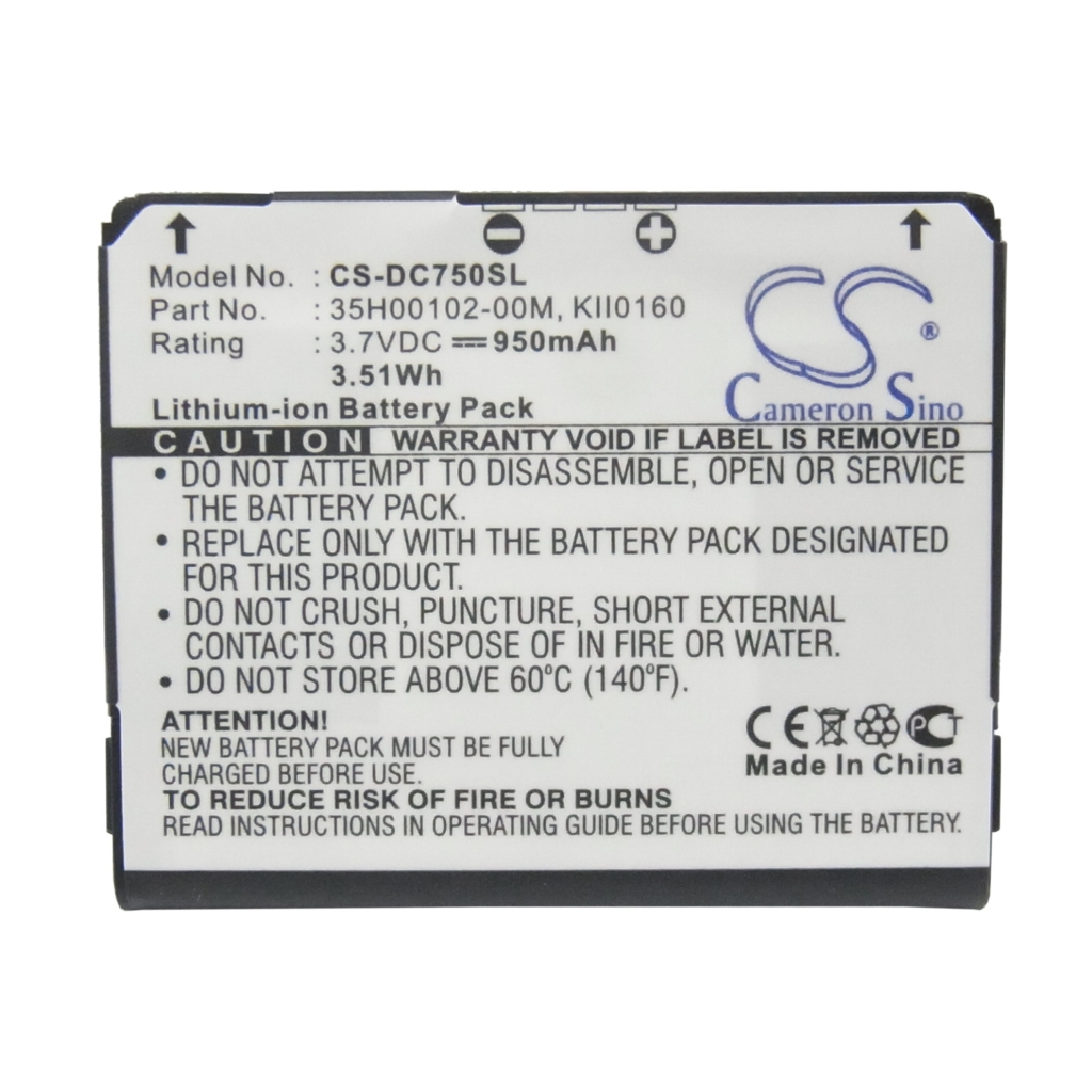 Battery Replaces 35H00102-00M