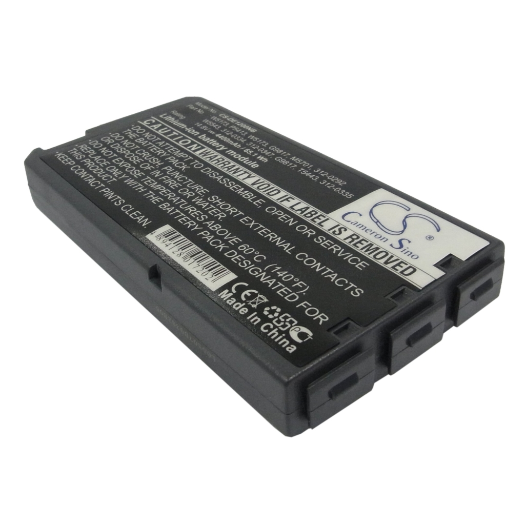 Batterie pour ordinateur portable DELL CS-DE1200NB