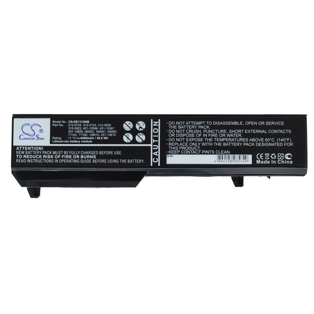 Batterie pour ordinateur portable DELL Vostro 1520