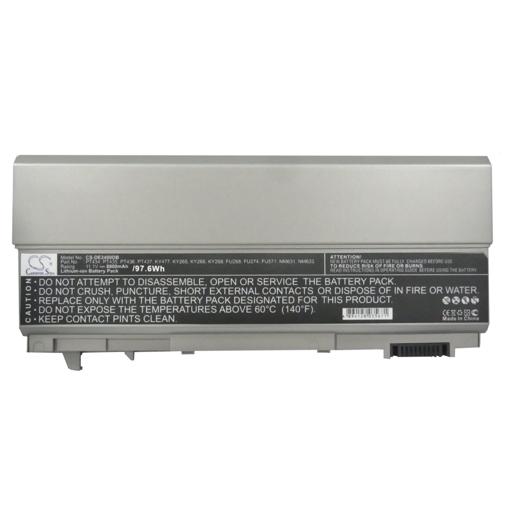 Batterie pour ordinateur portable DELL Latitude E6400 ATG