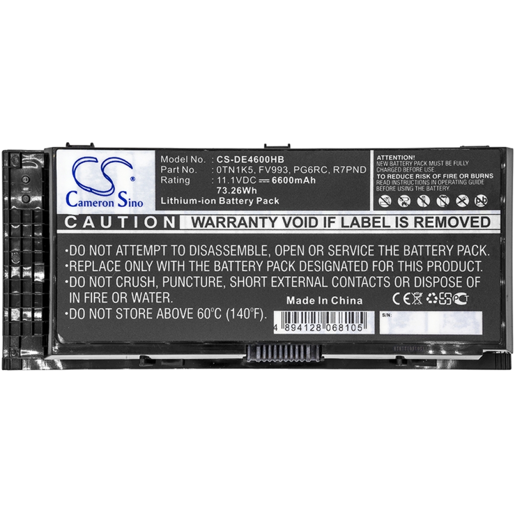 Batterie pour ordinateur portable DELL Precision M4800