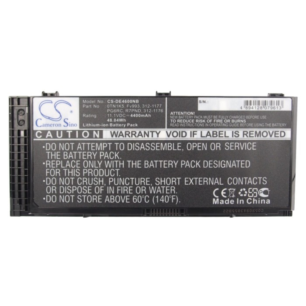 Batterie pour ordinateur portable DELL Precision M6800