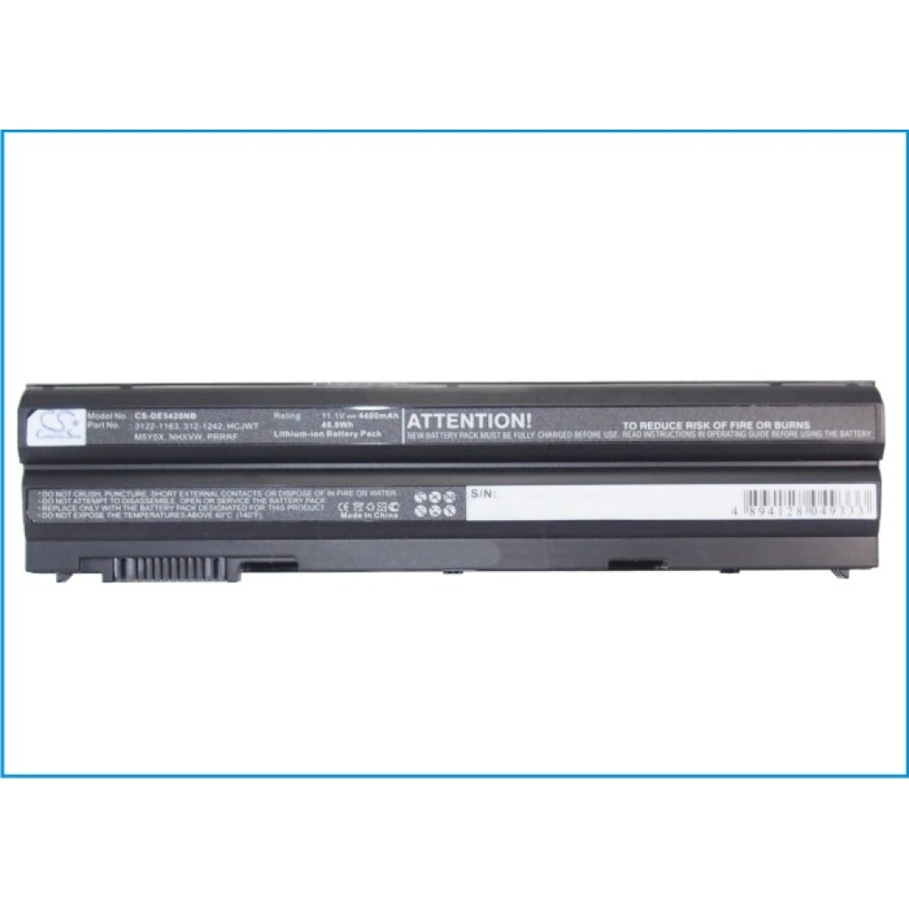 Batterie pour ordinateur portable DELL Latitude E5520