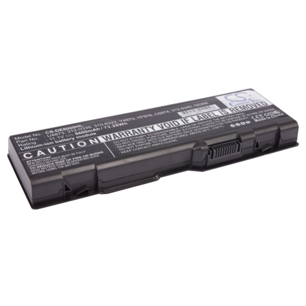 Batterie pour ordinateur portable DELL CS-DE6000HL