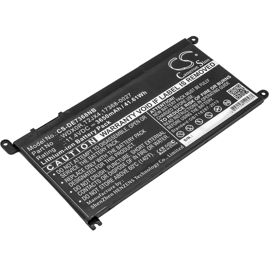 Batterie pour ordinateur portable DELL Inspiron 14-7472-D3721