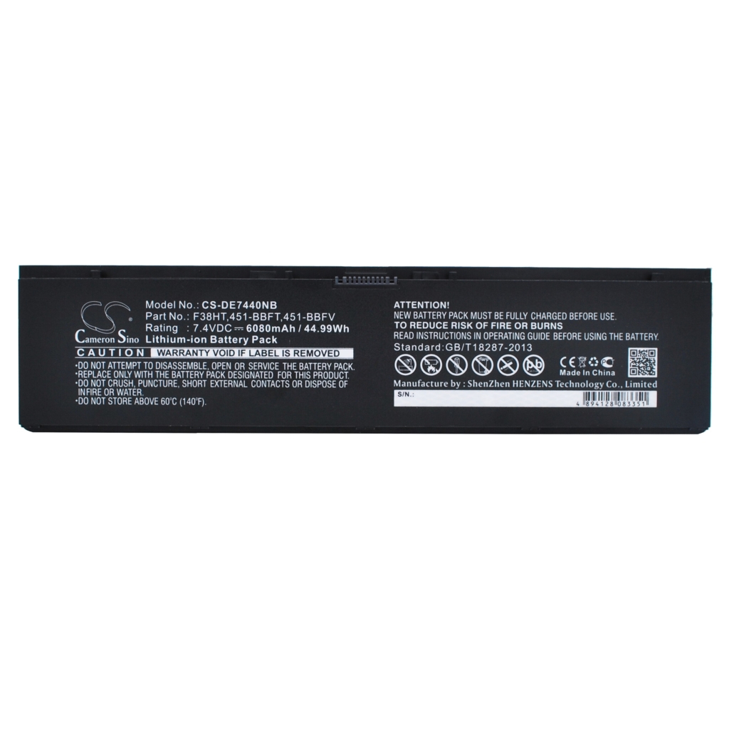 Batterie pour ordinateur portable DELL Latitude E7440 Touch