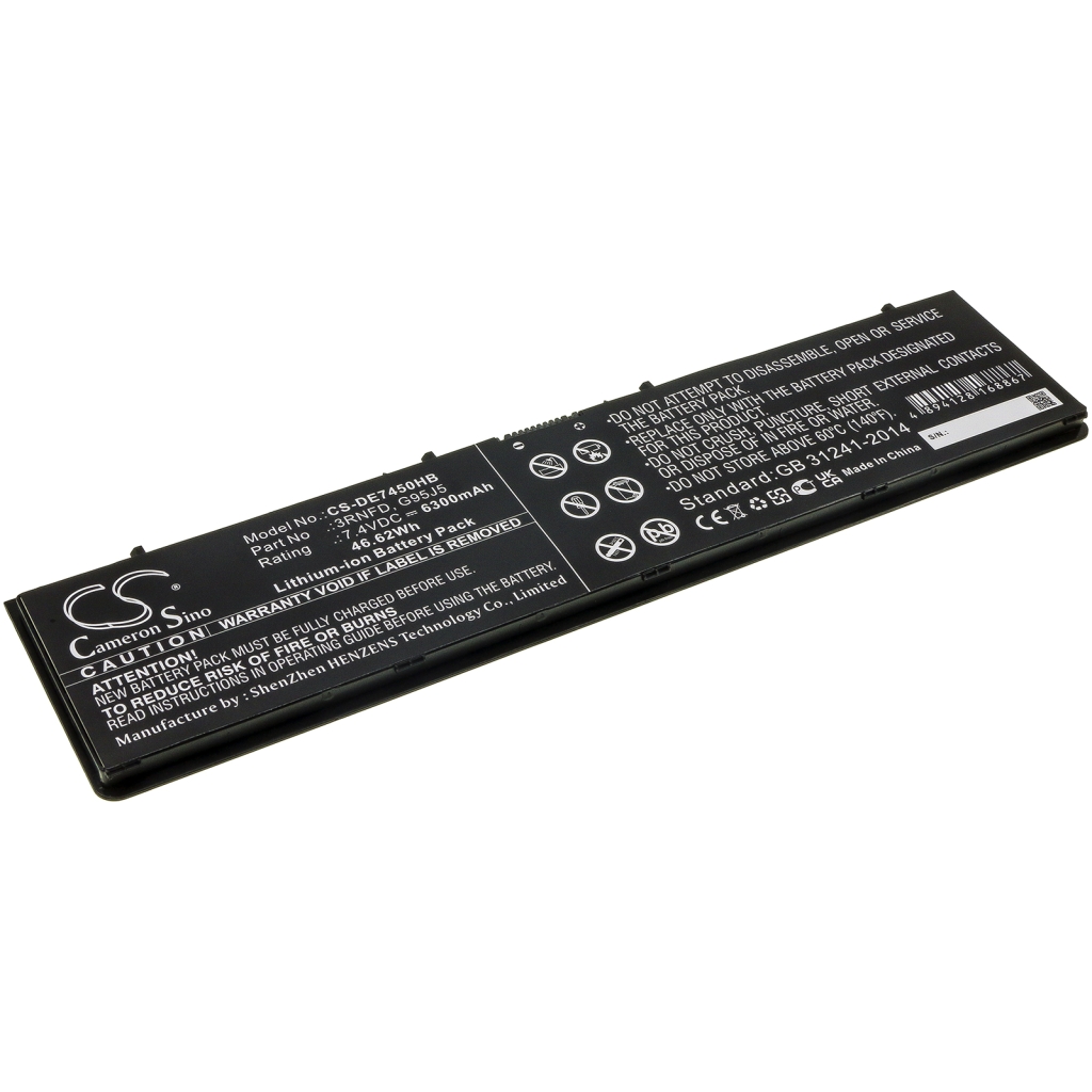 Batterie pour ordinateur portable DELL Latitude E7450