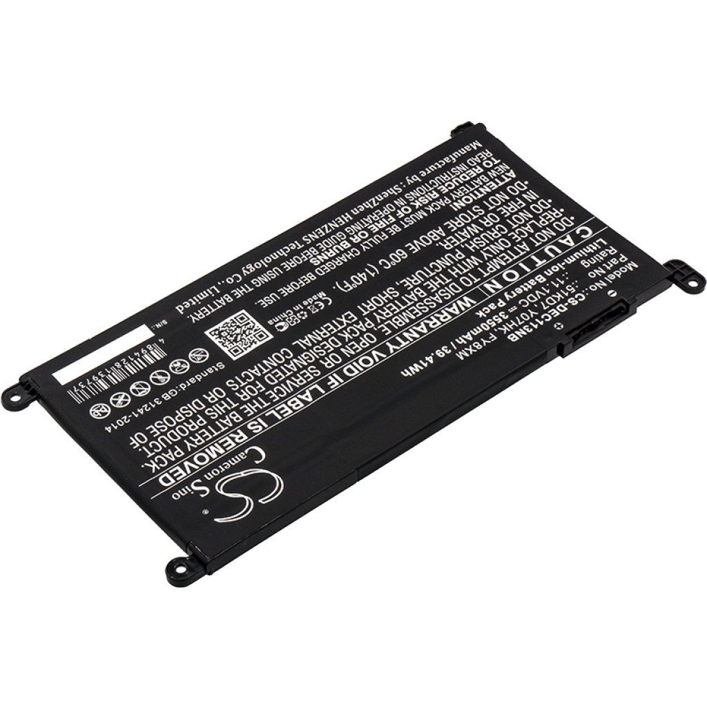 Batterie pour ordinateur portable DELL CS-DEC113NB