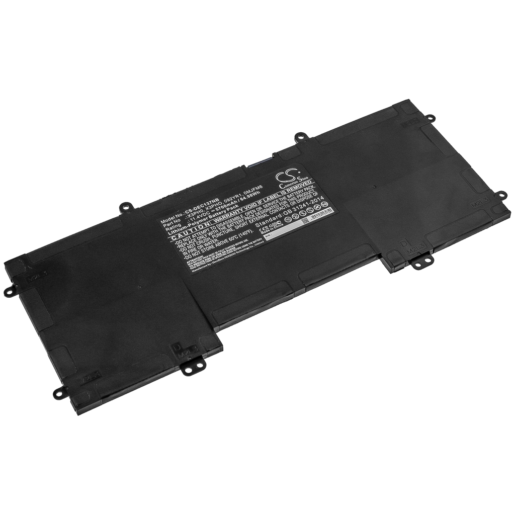 Batterie pour ordinateur portable DELL CS-DEC137NB