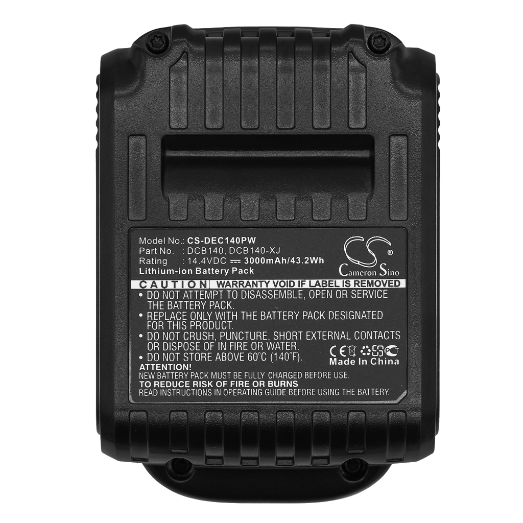 Battery Replaces DCB140-XJ