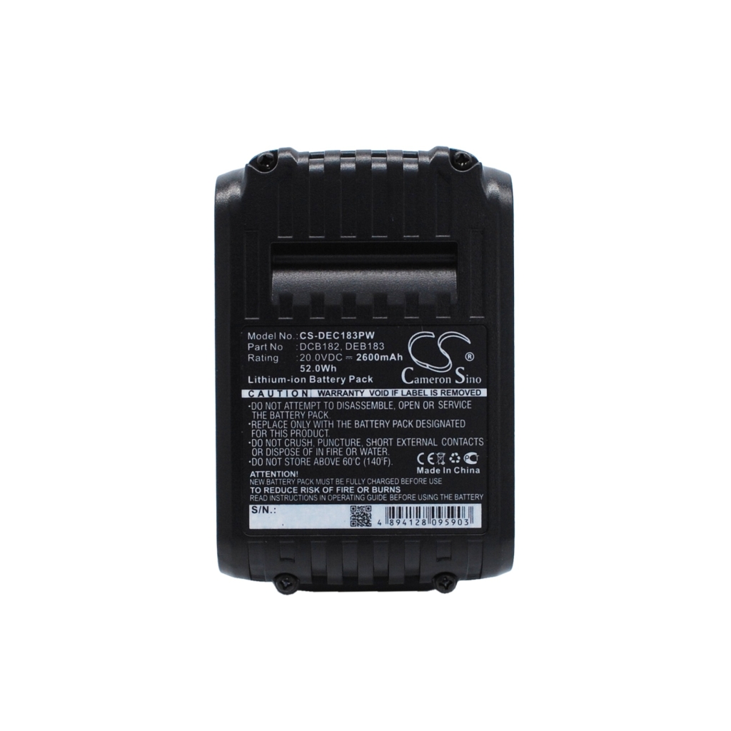 Batteries Remplace DCB118